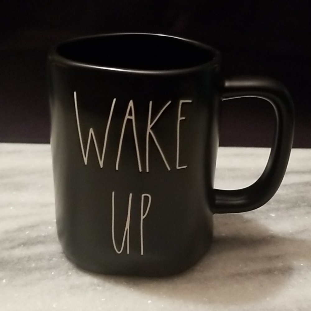 Rae Dunn Wake Up Mug